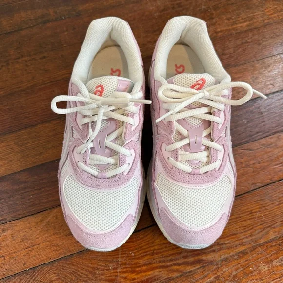 Asics Gel-NYC Cream-Rose Water | size W8/M6.5 - Picture 4 of 11